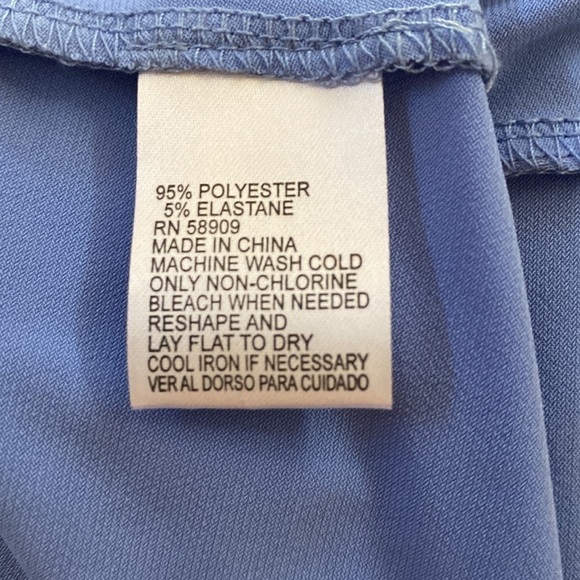 Preston & York light blue high-low blouse. Size XL - Picture 5 of 6